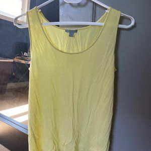 Lemon Yellow COS Lyocel Tank Top / Shell Size Small